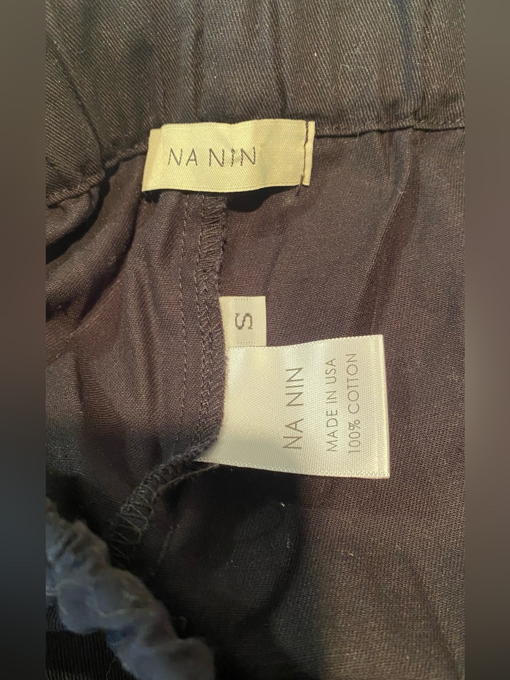 NWOT

Na Nin Lena French
Twill Pant / Onyx
S-29" / - Picture 6 of 10